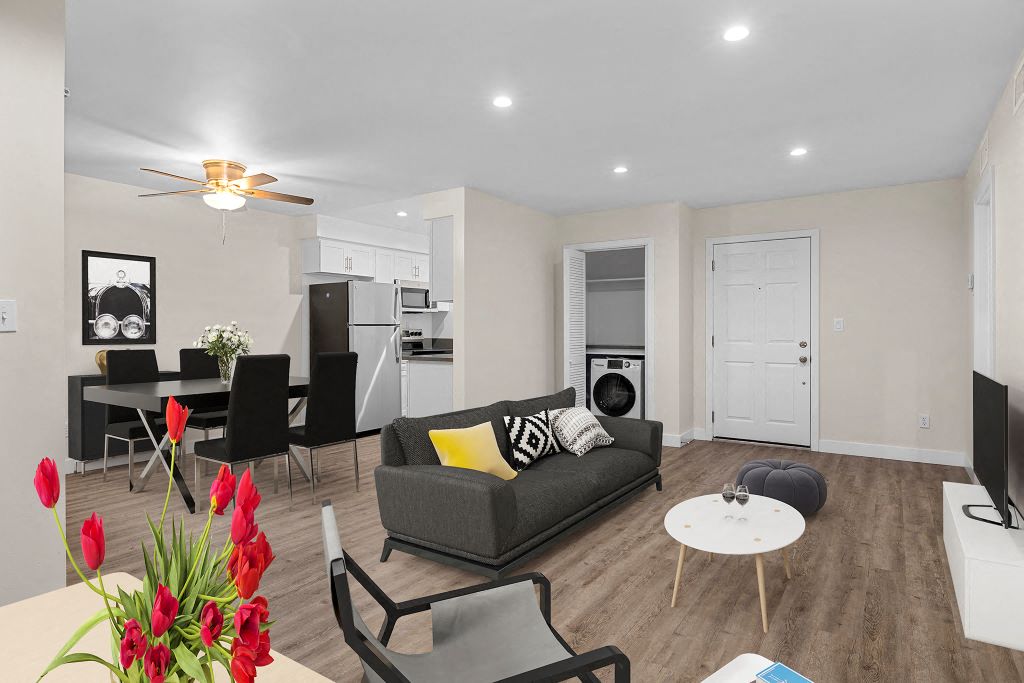 Lombardi Apartments is a similar property to Clarendon Apartments located in Woodland Hills